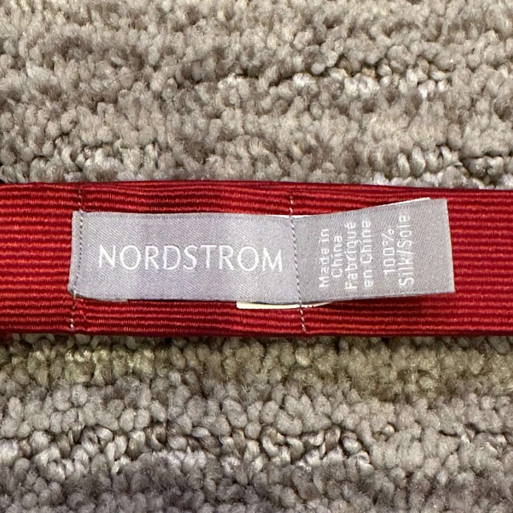 Nordstrom Deep Red Bow Tie